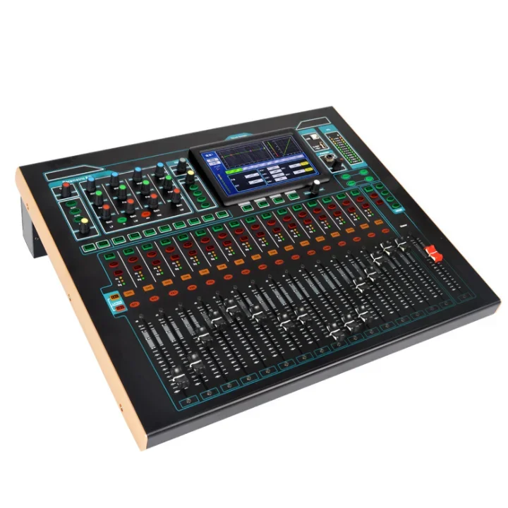 Professional Sound Mixer 12 Channel Digital Mixer Sound Mixing Console Dj Club Conference System Digital Mixer