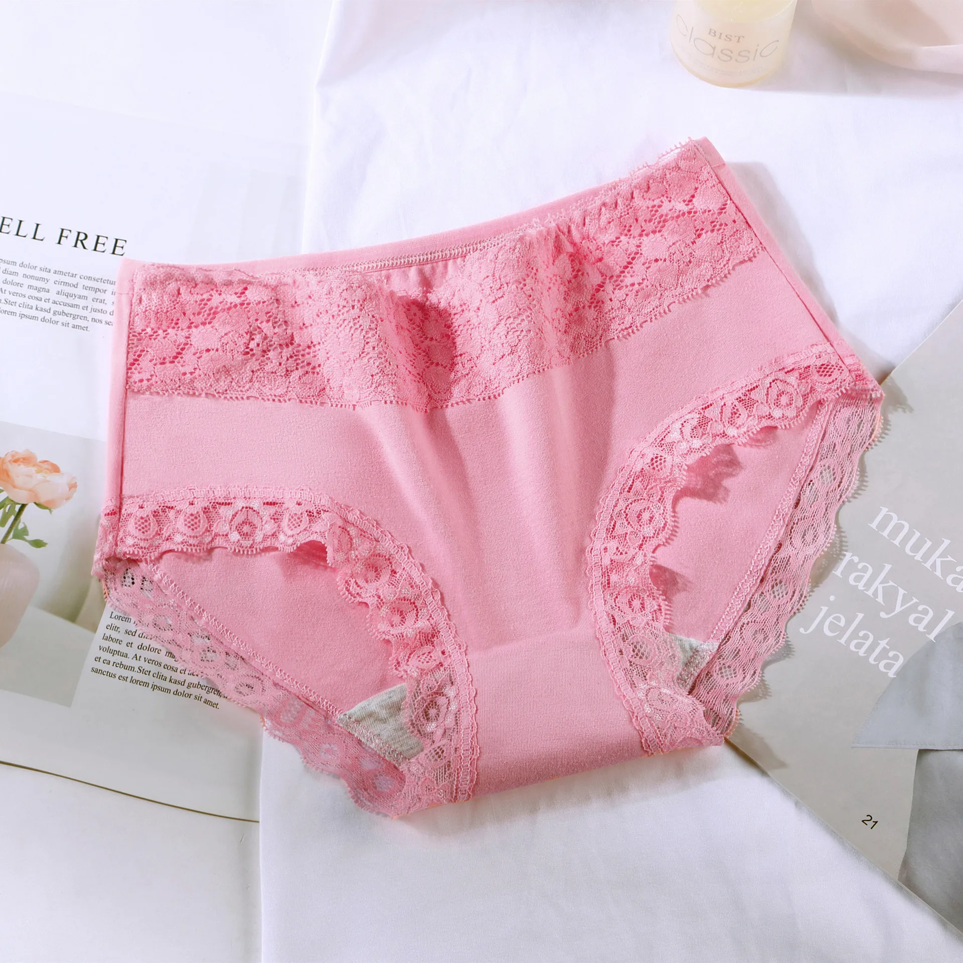 Cotton Panties Underpants plus-size Underwear Belly Carry Buttock High Waist Underwear Wholesale Briefs Woman Underwear YZTQ668 - Image 3