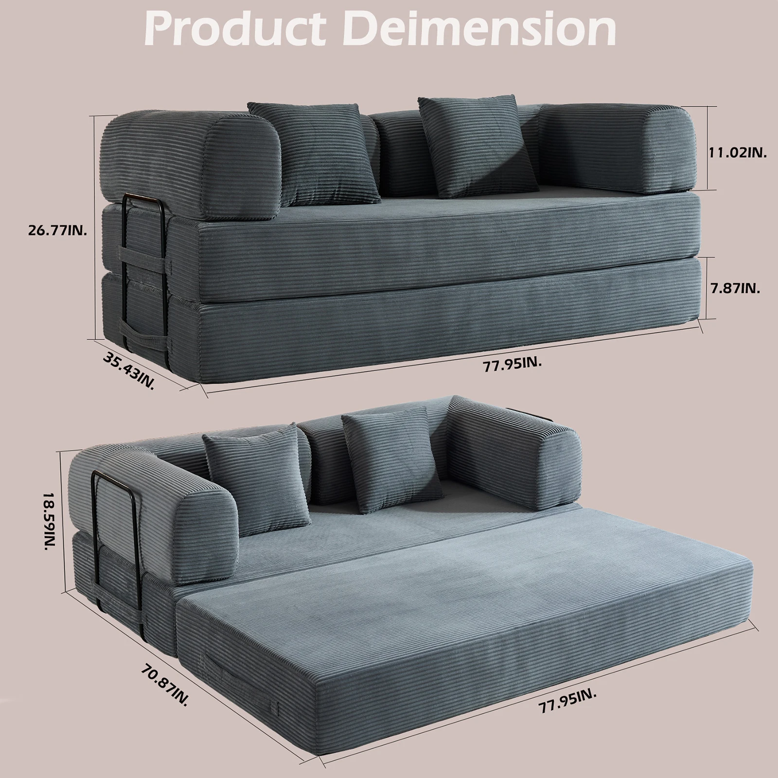 Thumbnail 3 - #3 Best Convertible Sofa Beds to Buy In 2026