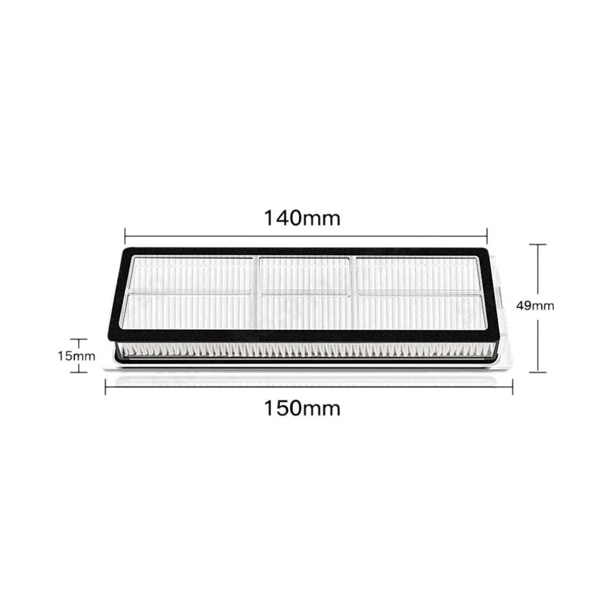 15Pcs for Mi Robot Vacuum Mop 2C STYTJ03ZHM Robot Vacuum Cleaner Parts Main Side Brush Filter Mop Cloth