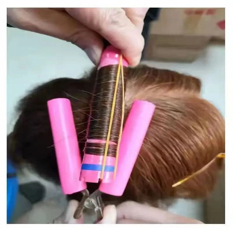 6pcs Perm Heat Insulation Clip Professional Anti-scald Heat Insulation Clip Beauty Salon Hair Rollers Perm Hair Styling Tool