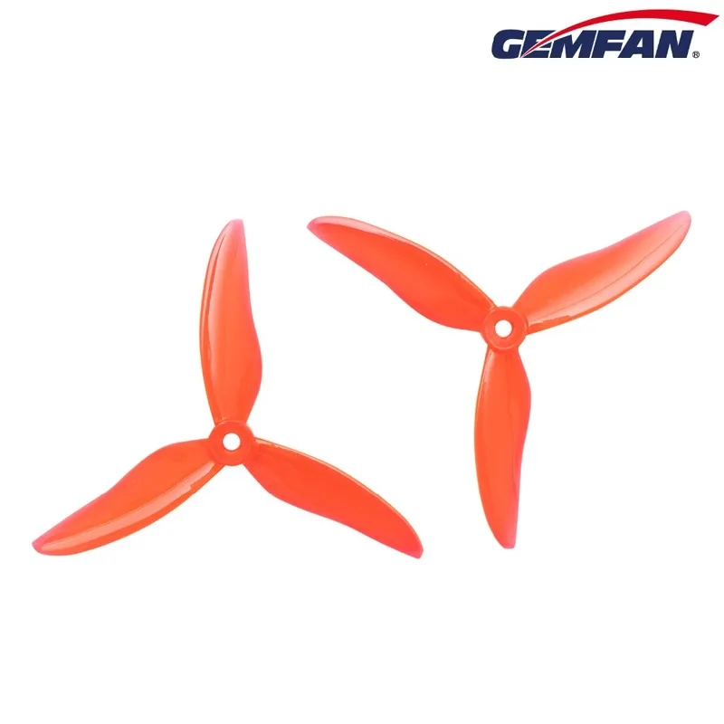 2 Pairs Gf 5149 51499 5-inch Forward And Reverse Propellers Fpv Racing Through Three Blade High-speed Propellers Gemfan