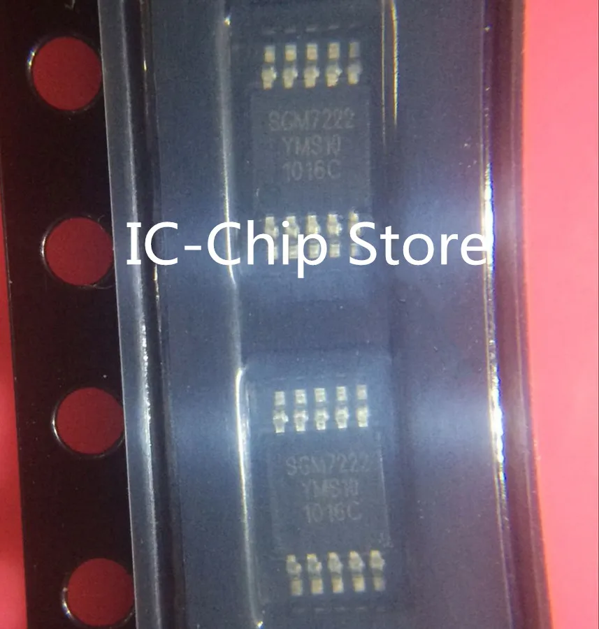 20PCS ~ 100PCS SGM7222YMS10 SGM7222 MSOP10 Neue original