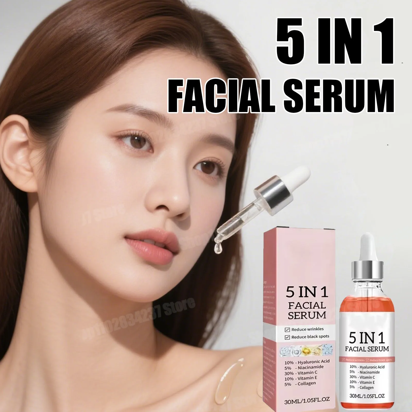 

Brightening Anti-Wrinkle Face Serum for Firming Youthful Skin and Deep Moisturizing