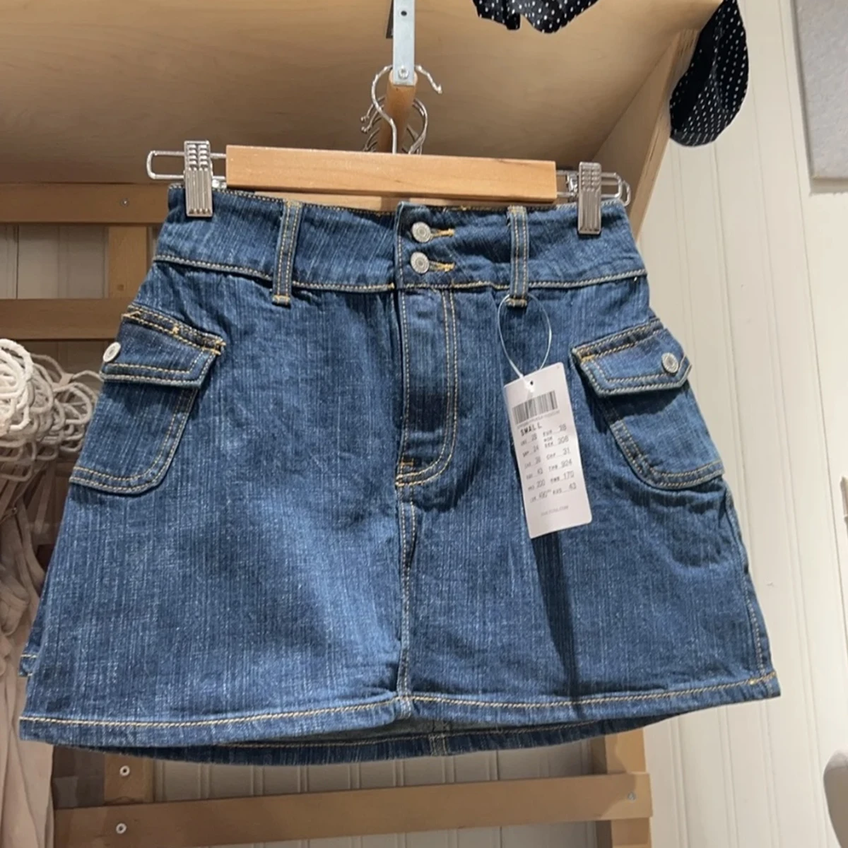 

Pocket Denim Skirts For Women Summer Clothes Cotton Fashion Slim Ripped Vintage Jeans Skirt Girls Fashion Y2K Skirts Streetwear