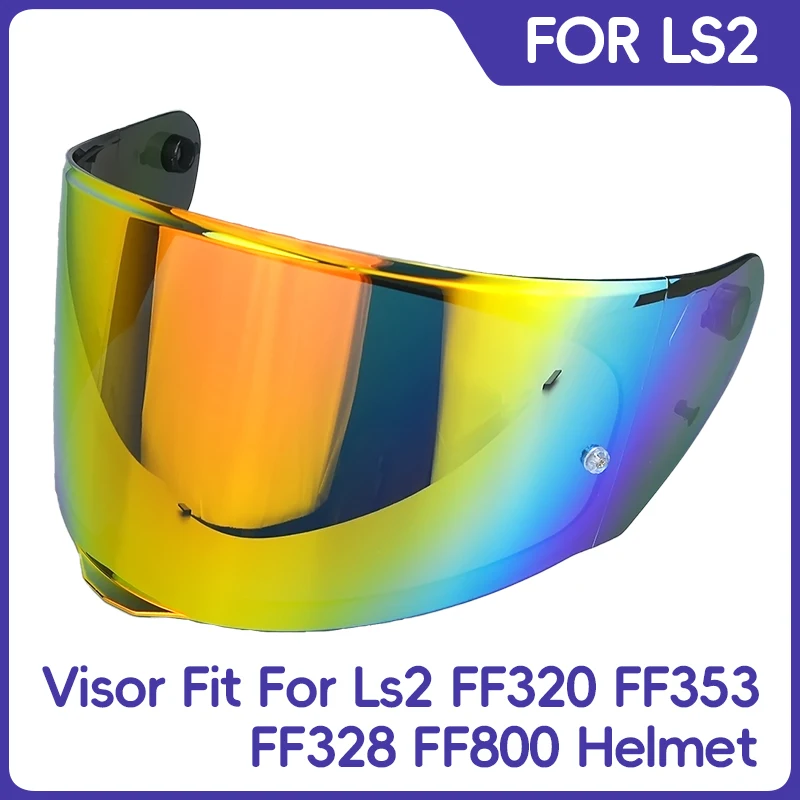 

Helmet visor Fit For Original LS2 FF320 FF353 FF328 FF800 Shield Glasses Full face Pin Accesorios Para Moto Casque