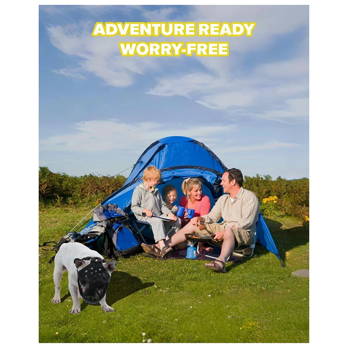 UNCL ناعم ومسامي ومضاد للعض، مناسب للتنظيف والمشي والتدريب - تصميم مريح للأنف S