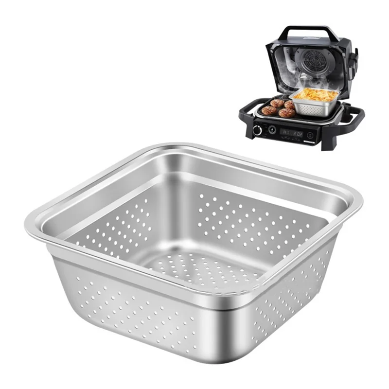 

P4-Replacement Tray Mesh Basket For Ninja Foodi OG701 Air Fryer Basket Stainless Steel Air Fryer Accessories