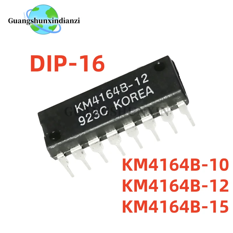 DIP-16 /10PCS/ Brand New Original KM4164B KM4164B-10 KM4164B-12 KM4164B-15 Best Quality In Stock