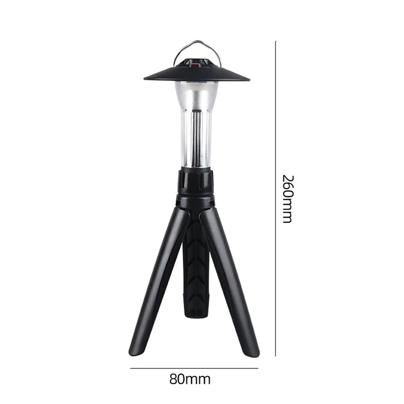 Outdoor Camping Light Portable Lantern USB Camping Light Rechargeable 5 Lighting Modes LED Emergency Flashlights