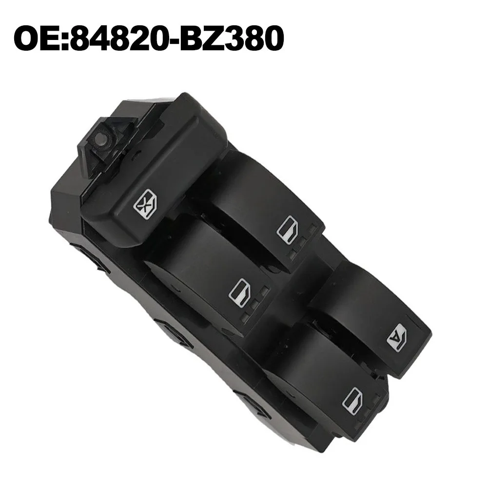 For Toyota Raize 2018-2022 OEM 84820-BZ380 Power Window Switch Black PCB Board Material Non-deformation Structure