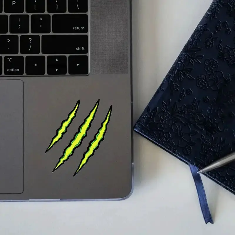 Dynamic Car Vinyl Decal Lightning-Bolt Jagged Shape White Dashed Outline Glowing Effect Perfect for Car Windows