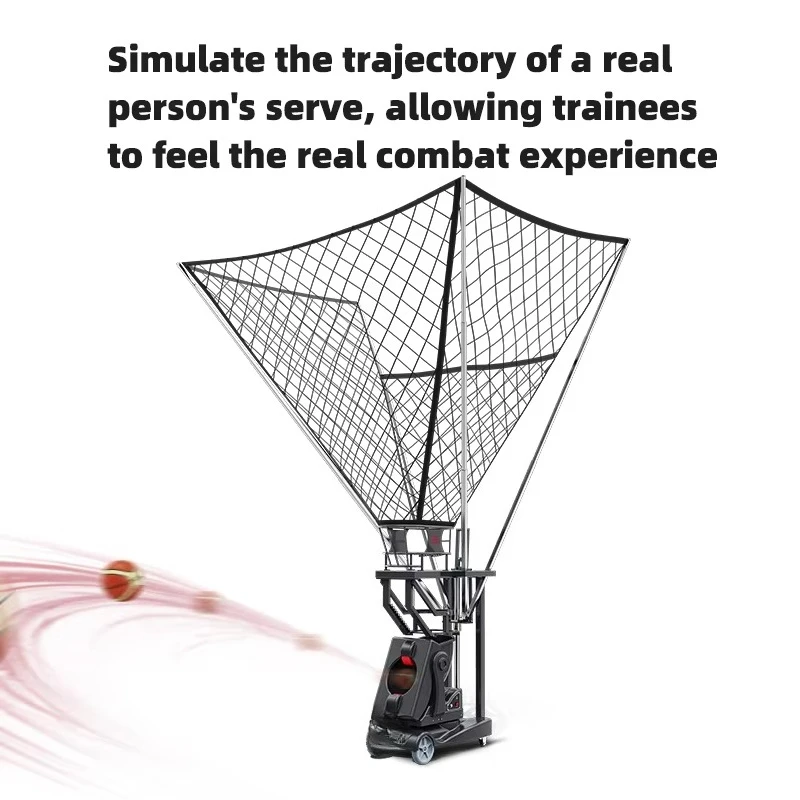 Automatic SIBOASI K3 Basketball Throwing Machine APP Control Basketball Shooting Equipment Rebounding Machine for Advanced