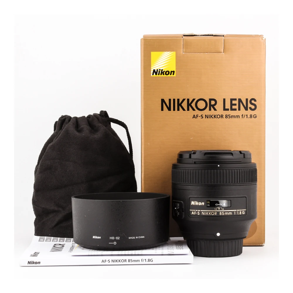 Nikon AF-S NIKKOR 85mm f/1.8G Lens For Nikon SLR Cameras