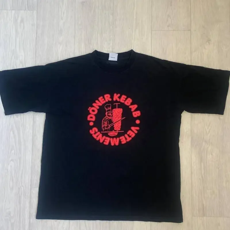 Vetemens Doner Kebab Oversized T Shirt Size S