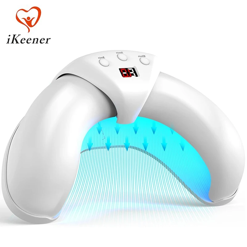 

USB-устройство для лечения грибка ногтей, складное, с синим светом 470 нм и инфракрасным светом 910 нм, для восстановления поврежденных ногтей на руках и ногах при онихомикозе