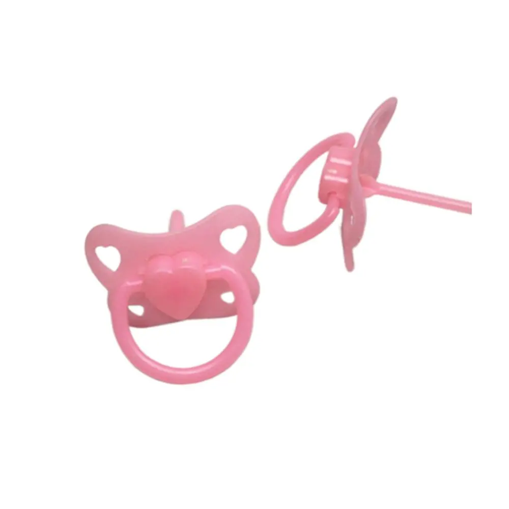 Play House Supplies Pretend Play Pacifier DIY Decoration Feeding Miniature Pacifier Plastic Lovely Pacifier