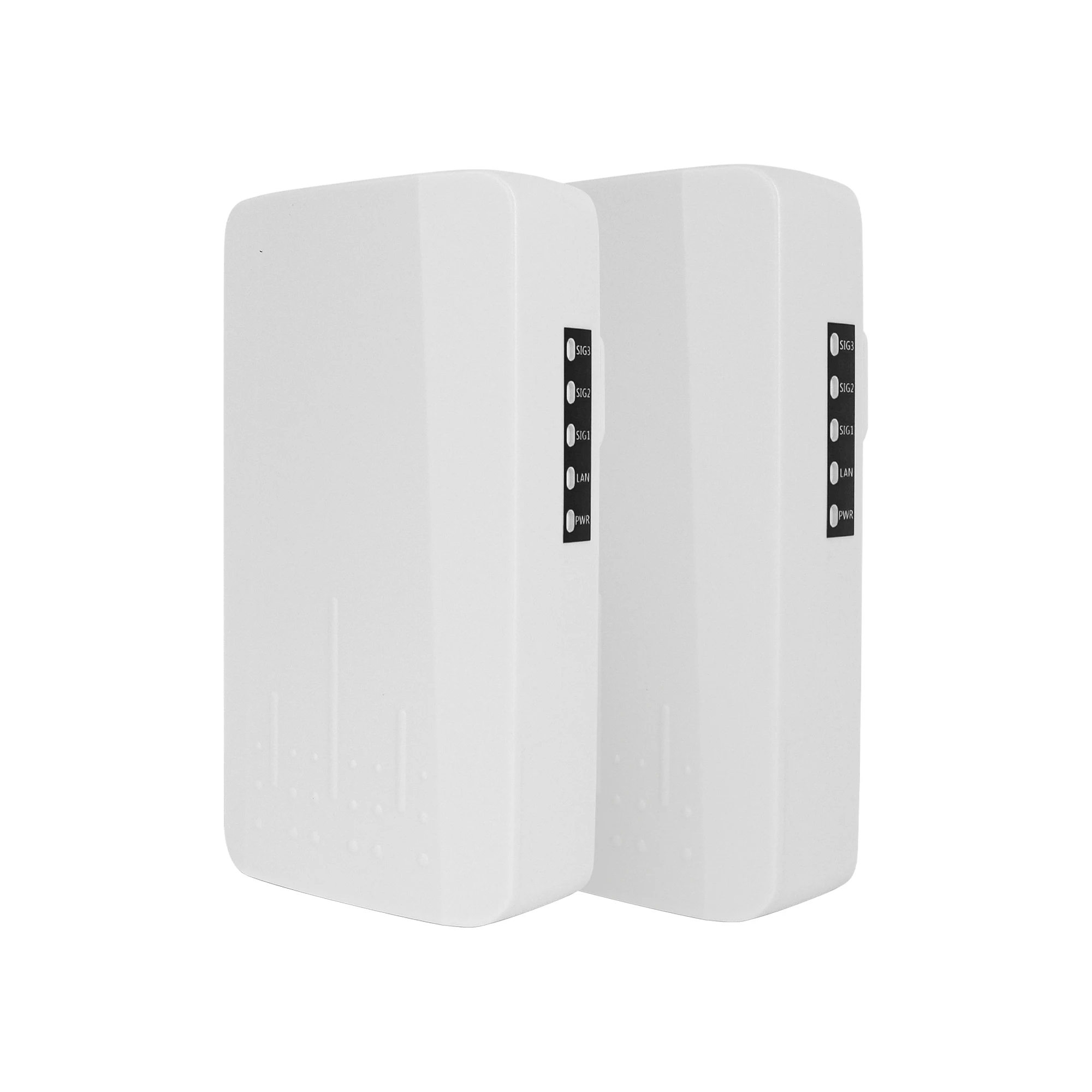 Imagem -06 - Livre Longo Alcance Estender Repetidor ap Conjunto de Ponte sem Fio Ip65 Impermeável Ptmp Ip65 Impermeável 2.4g Wifi ao ar Livre Cpe 24v Poe Ponte Pcs ao ar