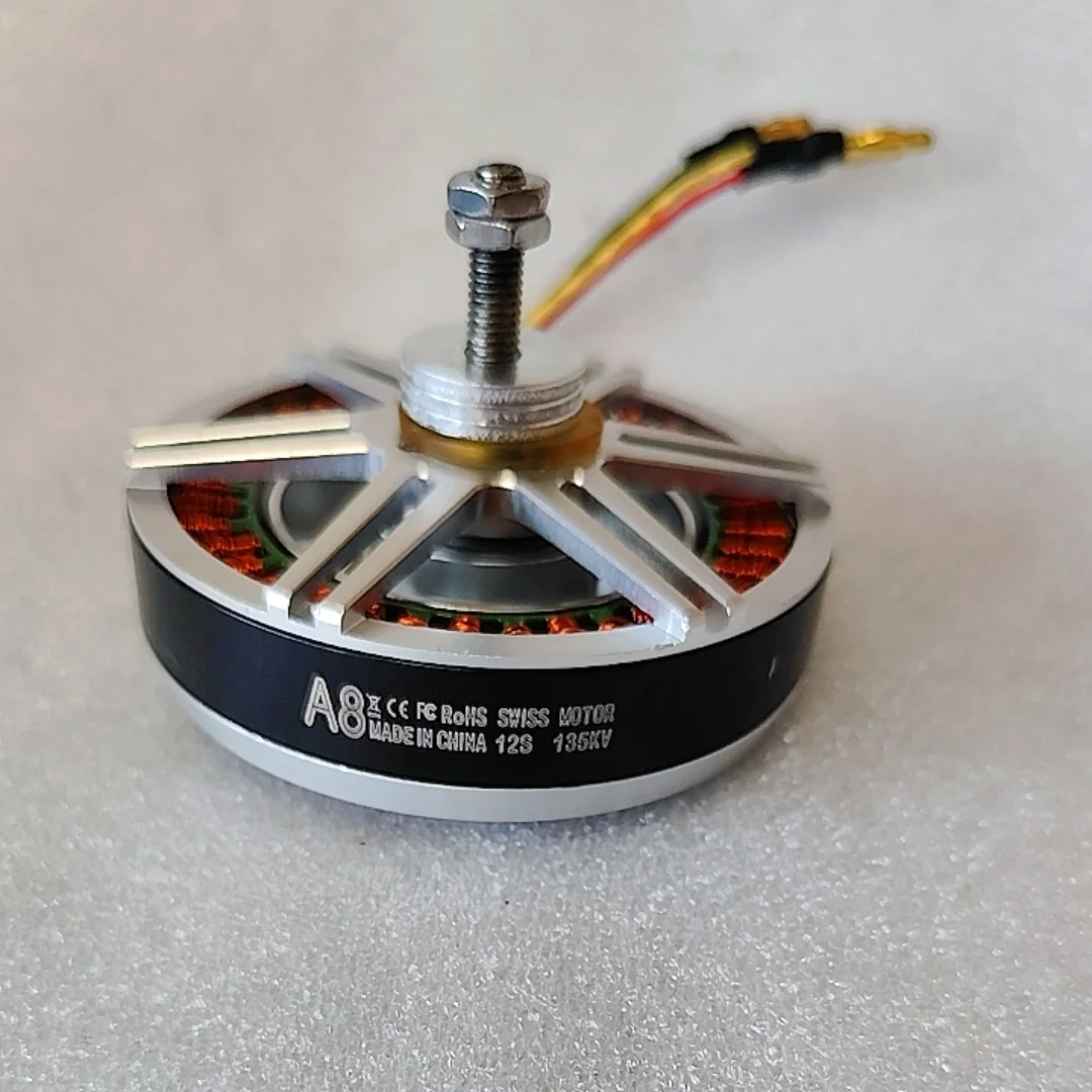 

Швейцарский бесщеточный двигатель A8 Antigravity Type 6-12S KV135 для БПЛА с длительным временем полета, для радиоуправляемых дронов