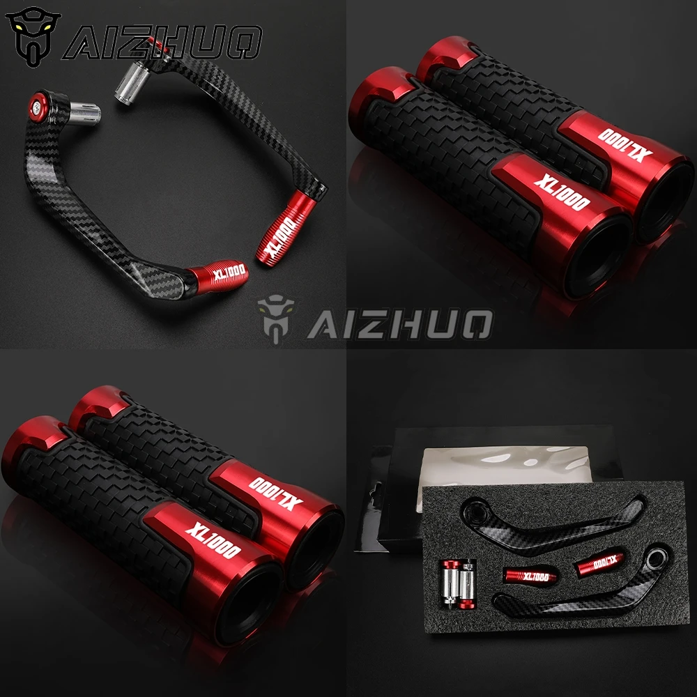 

For HONDA XL1000 XL 1000 1999-2009 2010 2011 2012 2013 Motorcycle Handlebar Grips Brake Clutch Levers Guard Protector Handguard