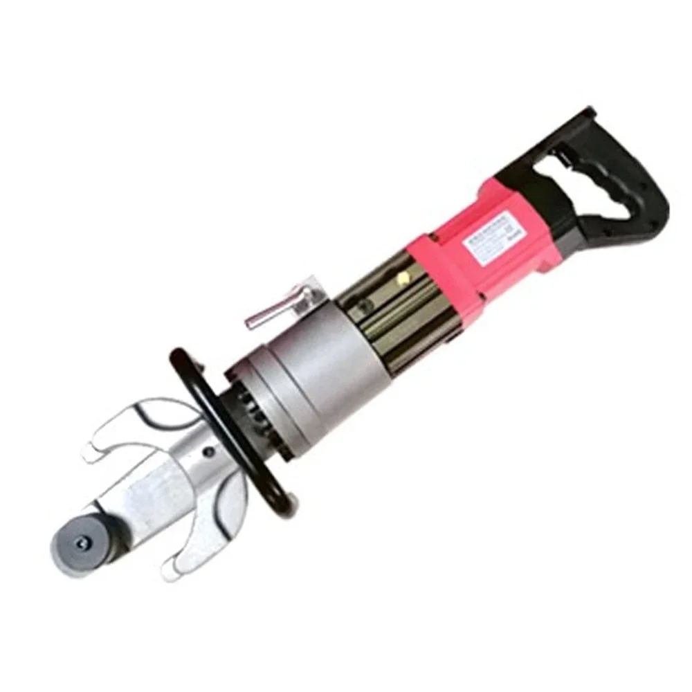 HRB-25 Electric Hydraulic Steel Bar Bending Machine Portable Rebar Fast Bender Handheld Straightening Tools Bend Range 4-25MM