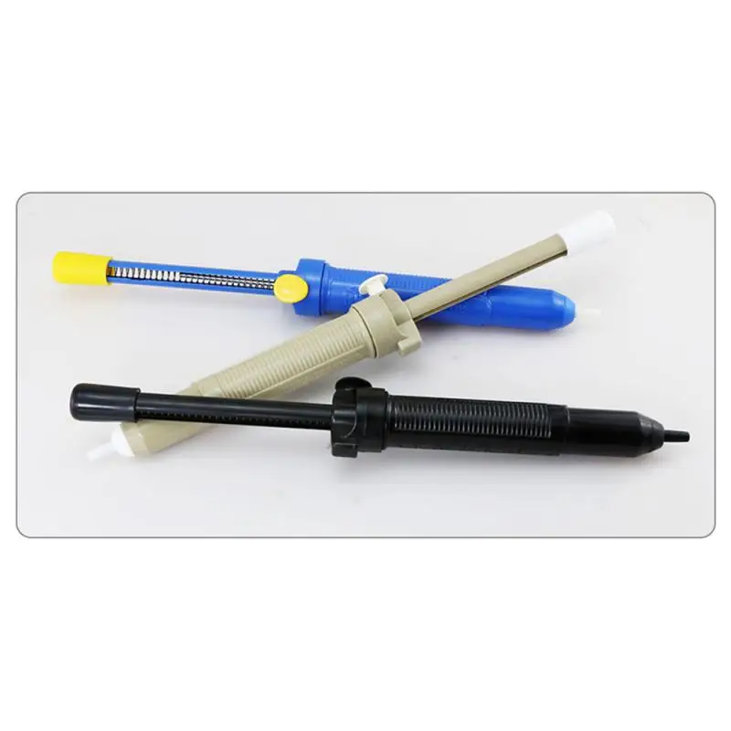 Aluminum Metal Desoldering Pump Suction Tin Gun Soldering Sucker Pen Removal Vacuum Soldering Iron Desolder Hand Welding Tools