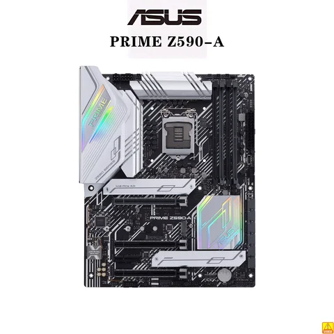 ASUS PRIME Z590-A 마더보드 소켓 LGA1200 CPU DDR4 5133(O.C) 메모리 칩셋 Z590 ATX 메인보드