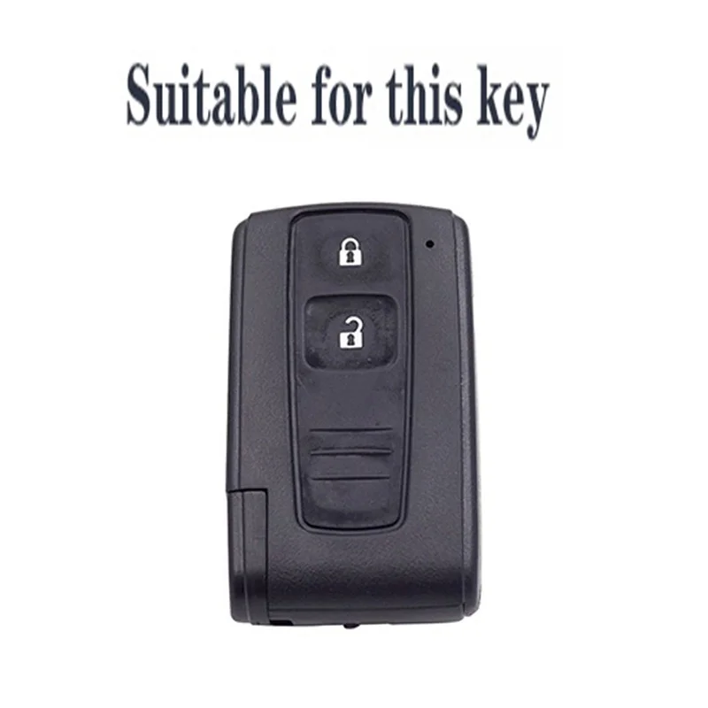 Silicone Car Remote Key Cover Key Fob Accessories Case Shell for TOYOTA Corolla Verso 2004 2006 2007 Prius Gen 20 2005 2008