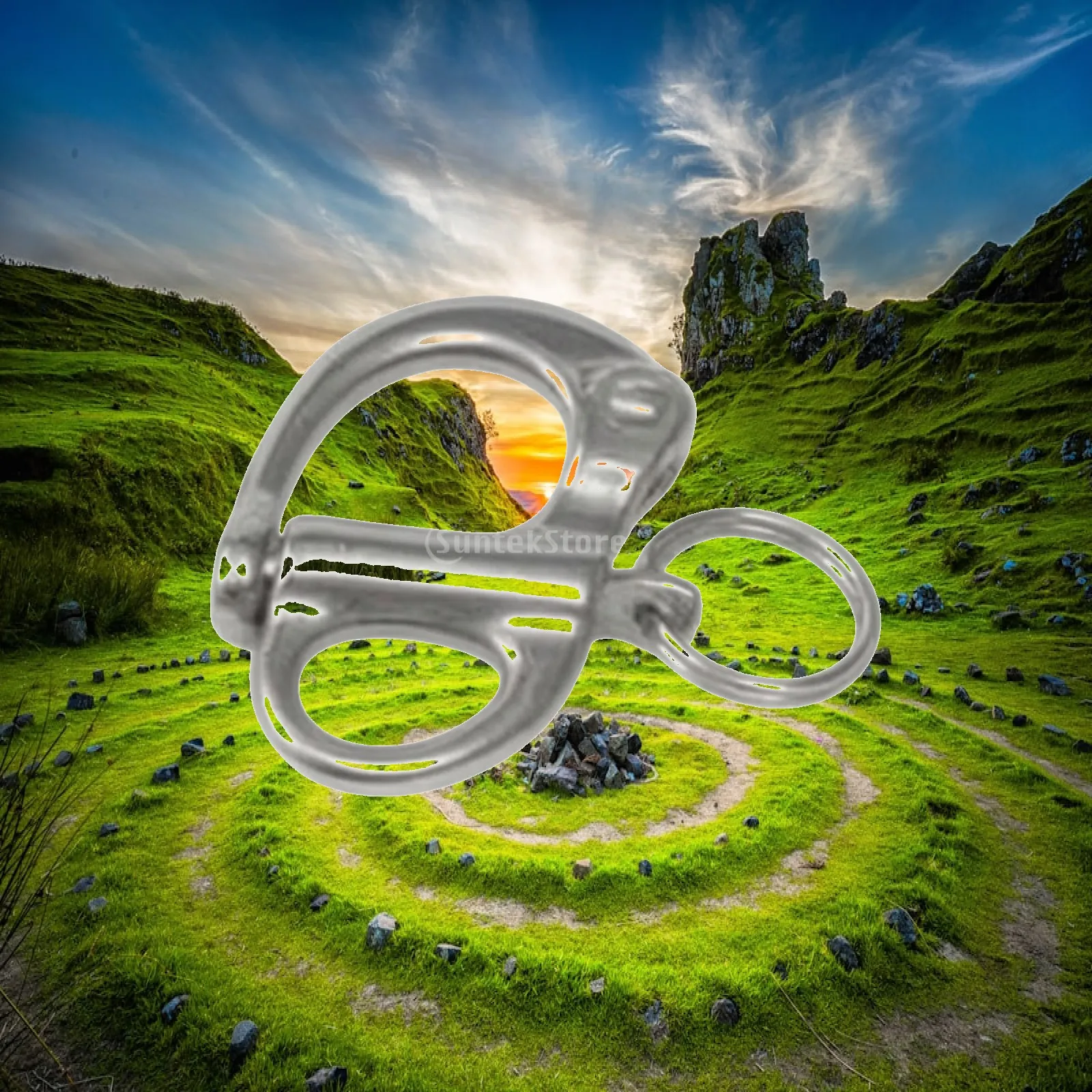 Quick Release Snap Shackle Long-Lasting Marine Snap Shackle Hardware Compact Easy to Operate for Sailors, Rigging, Sailing