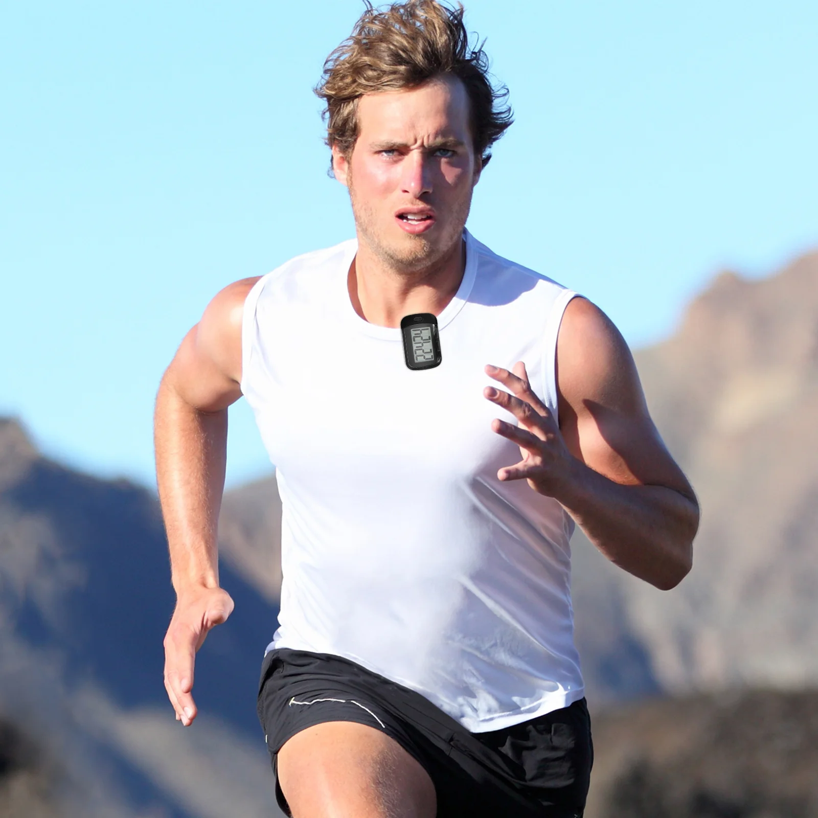 

Portable Pedometer Clip on Small Activity Pedometer for Walking Running Step Tracking Pedometers for Steps and Miles