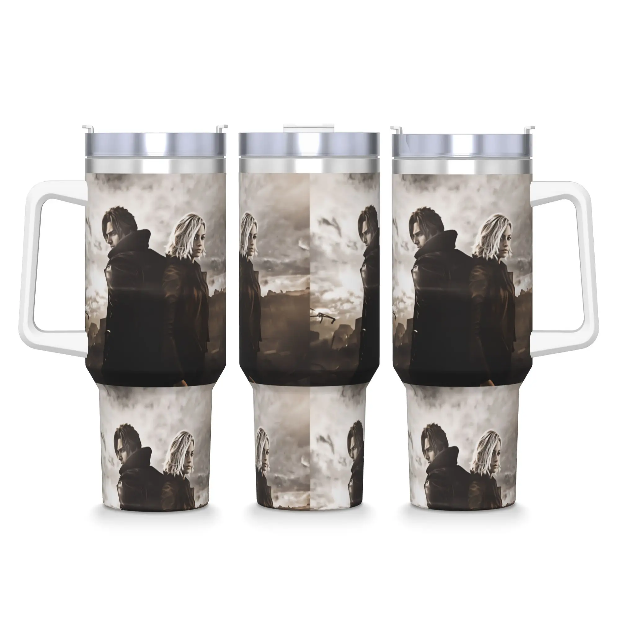 Residents Evils Tumbler  Cold Drink Water Bottle Keep Heat Stainless Steel Coffee Mug Graphic Travelist Car Mugs