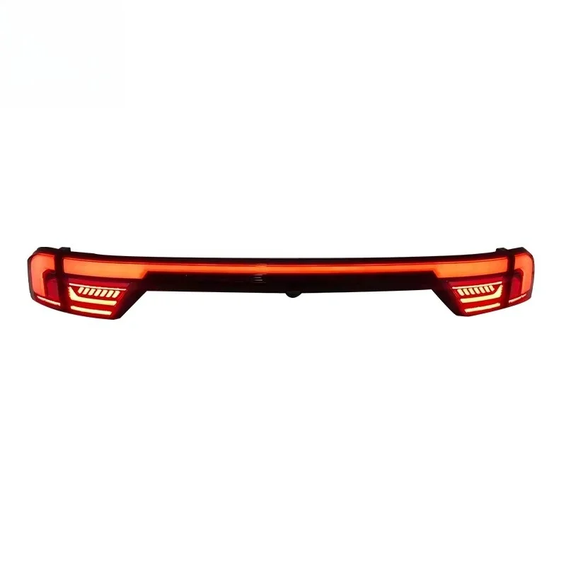 1 Unit New Through Tail Lamps Assembly for Everest 2022-2023 Taillights Upgrade LED Front Light Turn Signal Rear Lamp