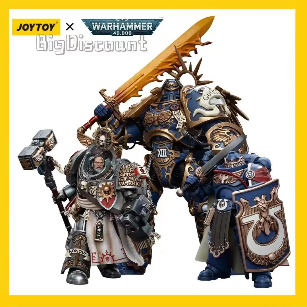 

[IN STOCK] JOYTOY 1/18 40K Action Figures Primarch Roboute Guilliman Grey Knights Grand Master Voldus Model Gift Free shipping