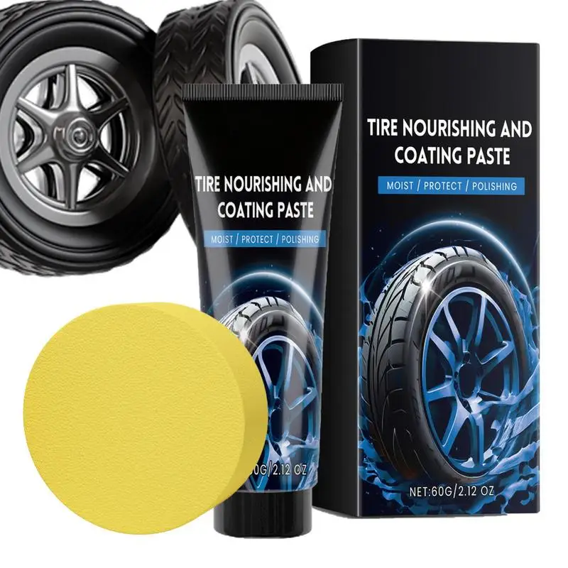 

Car Tire Protection Cream Tire Polishing Restorer Non-greasy Tire Maintenance Balm For Cleaning Dustproofing