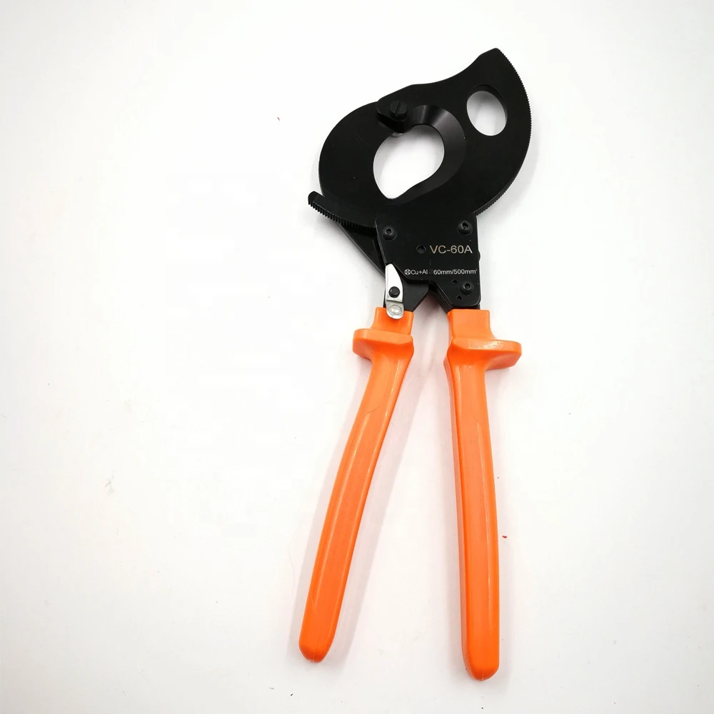 Portable Made In China Cable Rachet Cutter VC-60A High Quality Blades Hand Wire Cutter