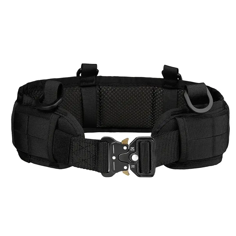 Sports Multi-functionalTactical Belt， Widened Canvas Waistbands For Men,Outdoor Hanging Belt Suitable for Outdoor Activities