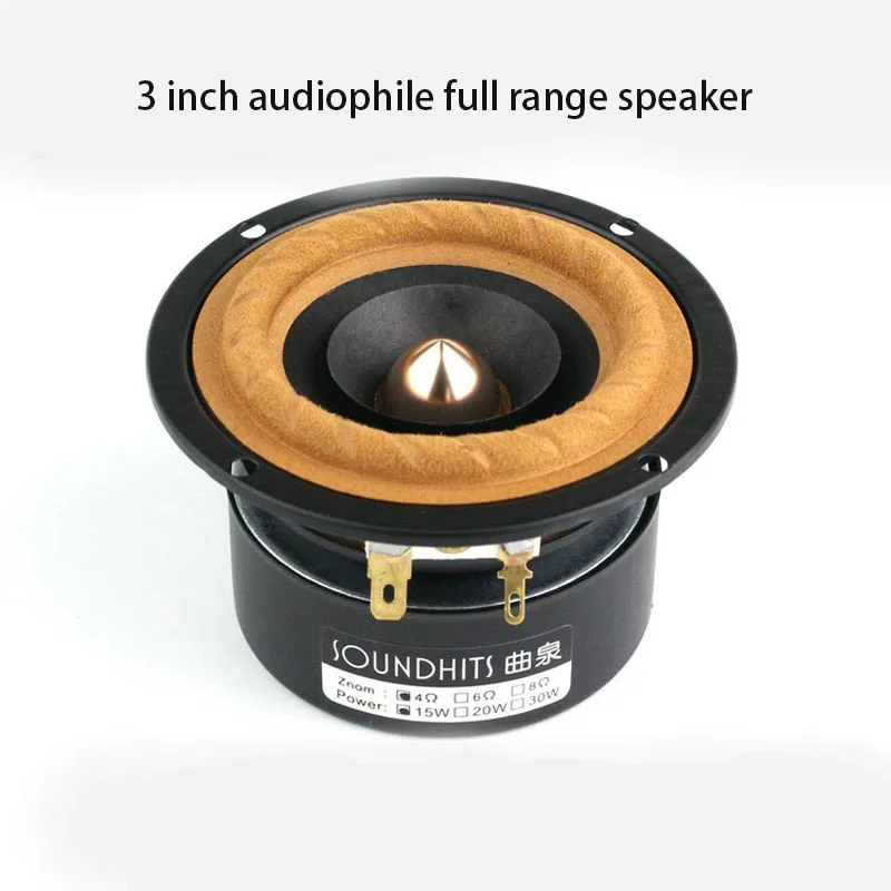 KYYSLB 20W 3 Inch Speaker Unit 4~8ohm Full Range LoudSpeaker HIFI Fever Music Sound Home Audio Amplifier Speaker Unit