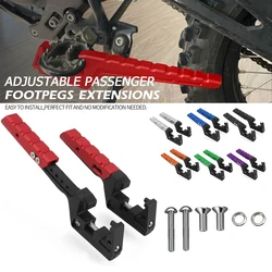 2019-2025 2026 For Honda CRF450R CRF450RWE CRF 450 RX CRF450X CRF Adjustable Passenger Foot Peg Extensions Motocross Accessories