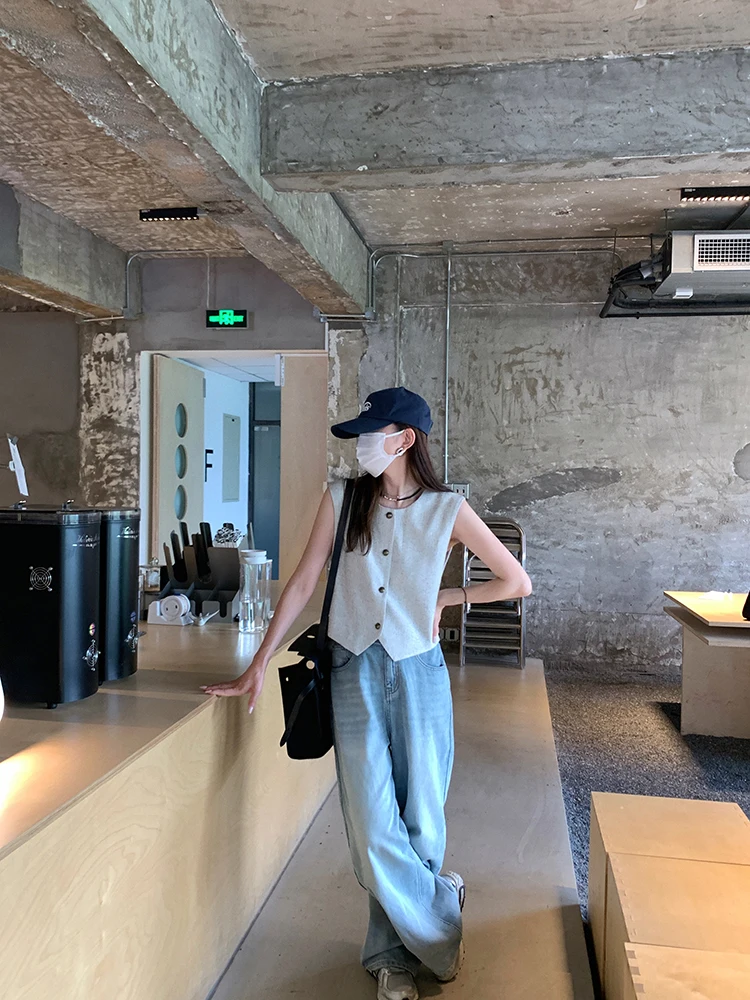 

Модные широкие джинсы-клеш из денима, длиной в пол, с эффектом стройности, с высокой талией, из хлопкового стрейч-денима, женские осенние джинсы