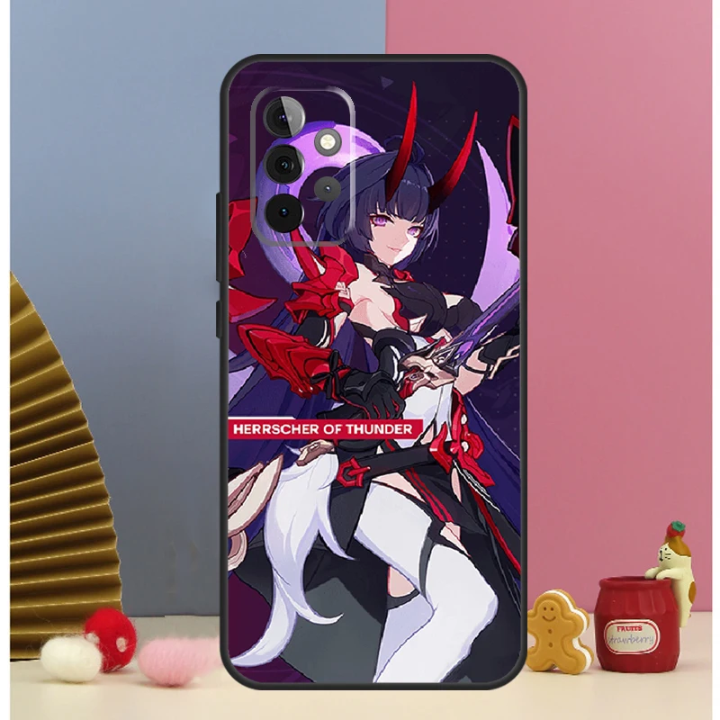 Herrscher of Thunder Honkai Impact 3 Case For Samsung Galaxy A52 A72 A13 A33 A53 A14 A24 A34 A54 A15 A25 A51 A71 A12 A32 Cover