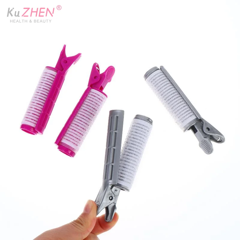 

2pcs Salon Perm Rods No Heat Durable Hairdressing Styling Non Slip Morgan Perm Curler Clips Hair Root Cold Perm Bar For Salon