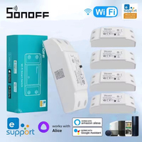SONOFF BASICR4 WiFi Intelligent Switch Remote Voice Timing Remote Control Support Home Assistant Alexa Alice Ewelink App