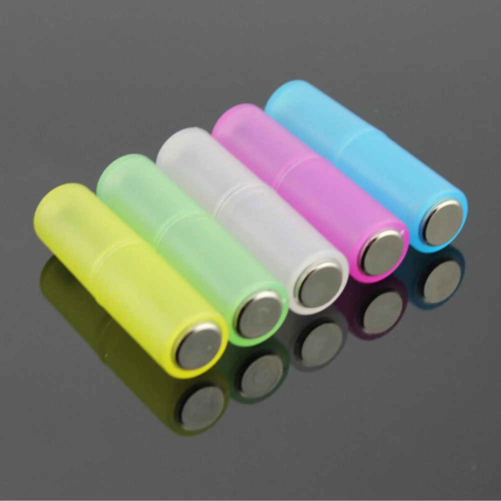 

2 pcs Aaa To Aa Converter Adapter Holder Compact Size Lightweight Environmental Pp Material Strong Durability