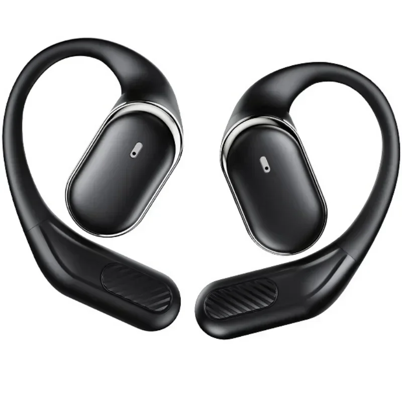 

Open Ear Wireless Headphones Sports Air Conduction Bass Earphones Bluetooth 5.4 Earbuds TWS With Dual Mic Clear Call for Running