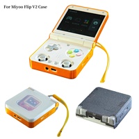 For Miyoo Flip 2 Protective Cover Case Mini Miyoo Flip Game Console Shell Shockproof Cases Accessories Colorful Gifts