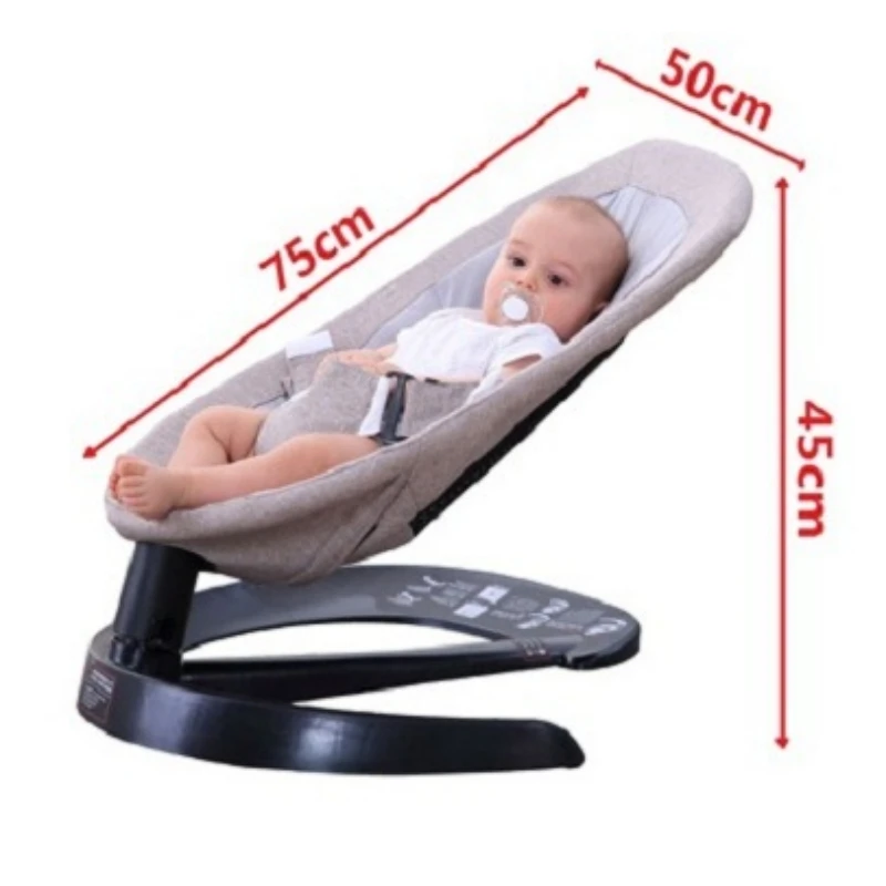 0-3 years old baby manual rocking chair Rocking bed baby magic bearing 20kg baby cradle sleeping comfort recliner