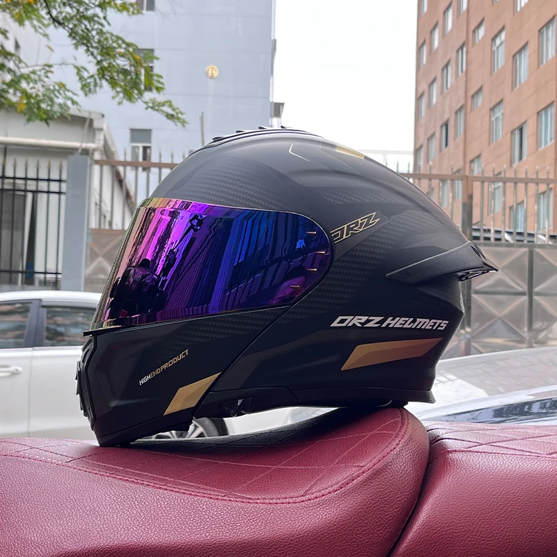 motorcycle helmet flip type universal accessories unisex flip helmet point abs