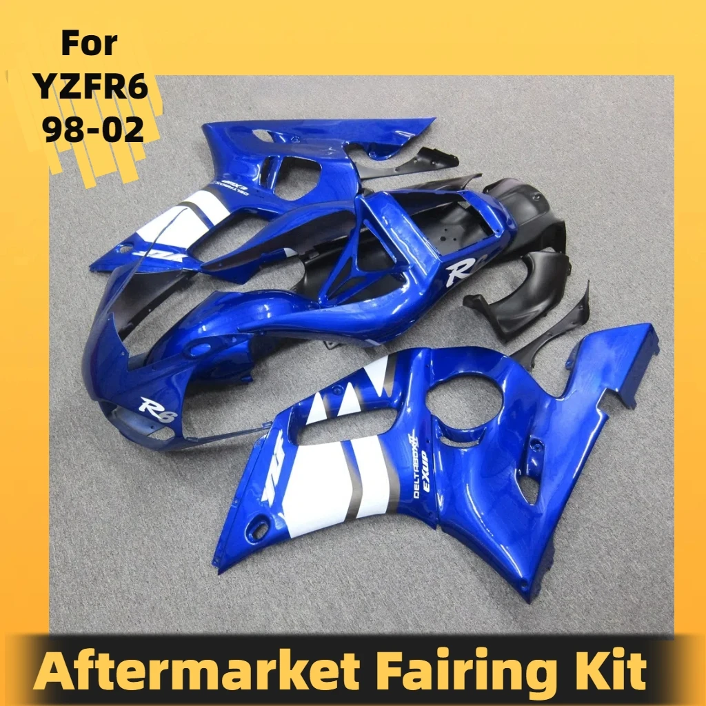 

Motorcycle Fairing Kit for YAMAHA R6 1998 1999 2000 2001 2002 Fairings R6 98 99 00 01 02 Aftermarket Injection Bodywork