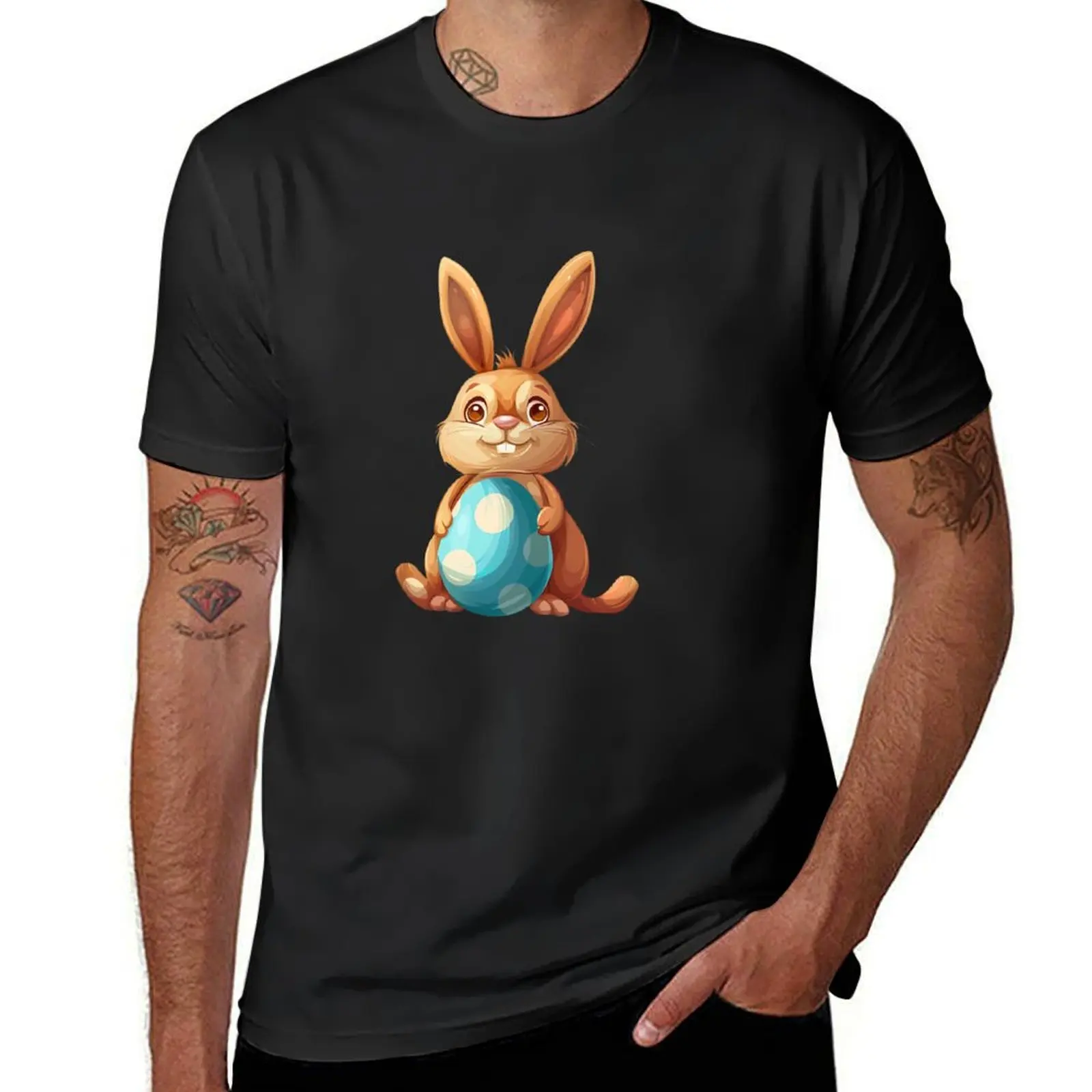 rabbit Easter egg, A special gif, Symbols of spring, watercolor, digital,Celebrate Easter A happy little T-Shirt