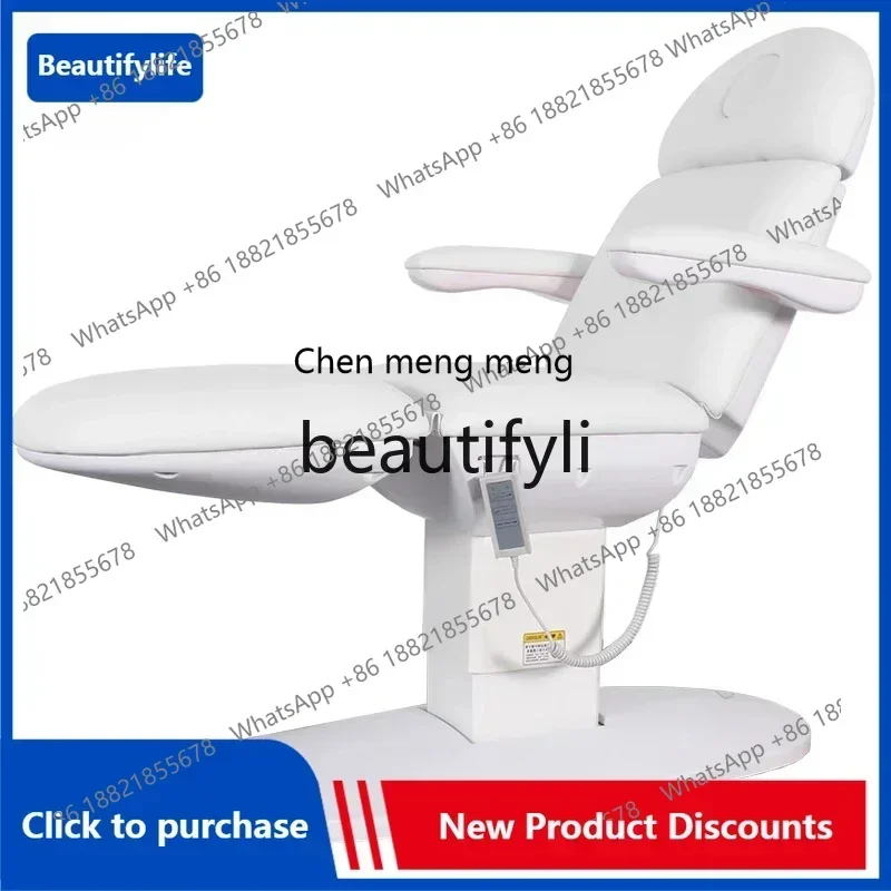 Electric Beauty Bed Tattoo Body Massage Bed Beauty Salon Bed Fully Electric